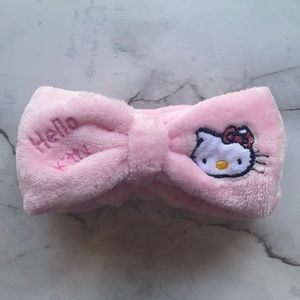 Pink hello kitty hair band